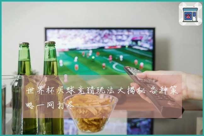 世界杯买球竞猜玩法大揭秘 各种策略一网打尽