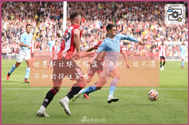 世界杯让球买球盘口分析：你不得不知的投注策略