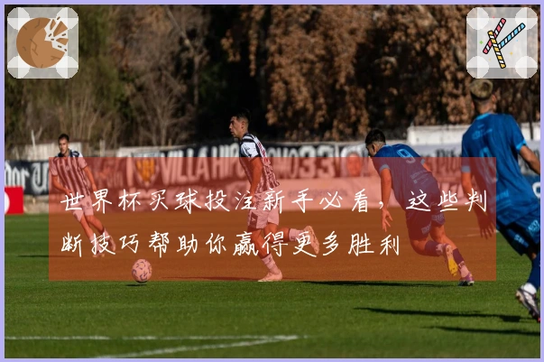 世界杯买球投注新手必看，这些判断技巧帮助你赢得更多胜利