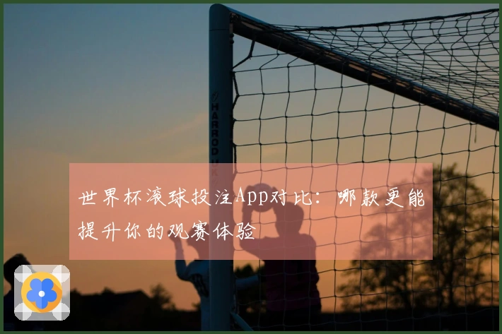 世界杯滚球投注App对比：哪款更能提升你的观赛体验